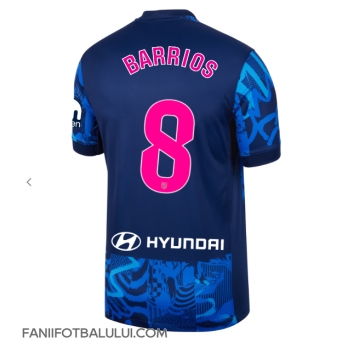 Atletico Madrid Pablo Barrios #8 Tricou Fotbal Replică 2024-25 Barbati Treilea